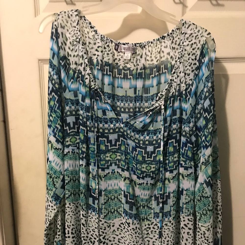 Pretty plus blouse